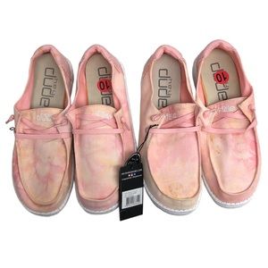 NEW! Hey Dude Women's Wendy Lemon Ombré SIZE 10